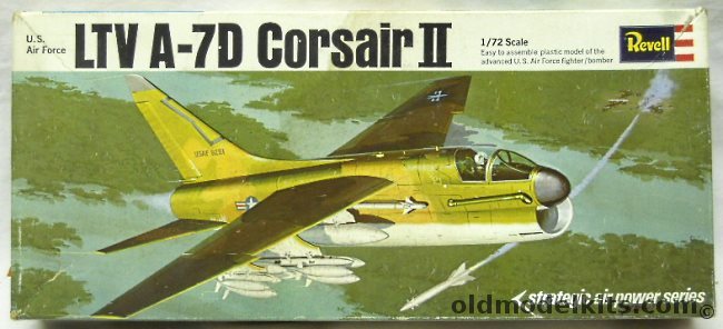 Revell 1/72 A-7D Corsair II - Strategic Airpower Issue, H133 plastic model kit